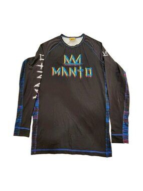 Manto Rashguard Shirt Mens XL Super Heavy Weight Fighters Clothing Active Wear